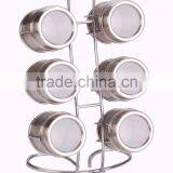 Hot Sale 12 Pieces Stainless Steel Magnetic Spice Container Set thumbnail-3