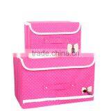 N490 New Arrival Household Non Woven Box Foldable Storage Box thumbnail-1