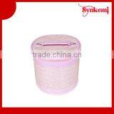 Round Recycle Travel Cosmetic Bag Set thumbnail-1