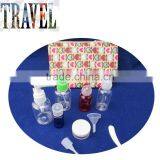 Eco- Friendly Plastic Transparent Travel Bottle Sets for Women Travel Bottle Kit thumbnail-3