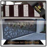 Decorative Carving Panel Aluminum Perforated Laser Cut Door Design thumbnail-2