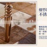 Quality Polished Rose Golden Stainless Steel Luxury Modern Chiavari Tiffany Chair LQ-SSC001R thumbnail-6