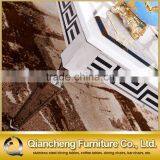 Classic Marble Top Metal Tea Table Coffee Table Set thumbnail-5