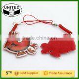 OEM Pvc Keychain Mobile Screen Cleaner With Customized Printing thumbnail-2