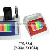 Multi Function Recycled Memo Sticky With Pen Holder for Promotion thumbnail-1
