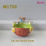 Simple Bloom Ceramic Bear Cup thumbnail-1