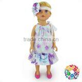 New Beautiful Handmade Party Clothes Fashion Dress for American 18" Doll Fairy Baby Girls Doll Dresses thumbnail-4