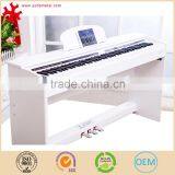 88-Key Graded Hammer Standard (GHS) Digital Piano (white & Black) With Pedal and Bench Smart Piano thumbnail-3