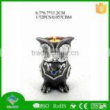 China Supply Resin Heard Owl Candle Holder thumbnail-1