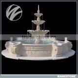 Outdoor Garden Four Tiers Stone Water Fountain thumbnail-1