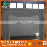 High Quality Natural White Marble Fireplace Surround Mantel RST-FP-K012 thumbnail-1