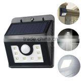 Solar Outdoor Lighting 8led Can do Customized Logo With Three Intelligent Modes thumbnail-3