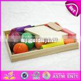 2017 Top Fashion Children Cutting Wooden Food Toys W10B173-S thumbnail-4