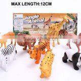 Popular Mini Item ABS Model Zoo Animal Toy for Kids With 7P thumbnail-1
