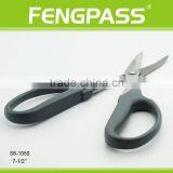 S6-1050 7-1/2" Inches Black Plastic Handle With Stainless Steel Blade Planting Garden Scissor thumbnail-3