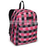 2016 Zebra-stripe Fabric Wholesale Colorful Polyeste Foldable Bag Back to School Backpack thumbnail-2