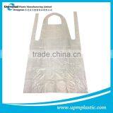 Disposable One Time Used Food Processing Plastic LDPE Aprons