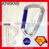 For Mountain Climbing 24KN Straight Gate Aluminum Carabiner For Rescue thumbnail-3