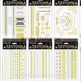 T005-005 Cheap Tattoo Paper Gold And Silver Temporary Tattoo Temporary Tattoo That Last Long thumbnail-1