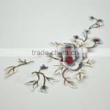 2017 New Arrival Beautiful Embroidery Flower Patch Design From Keering WEF-769 thumbnail-1