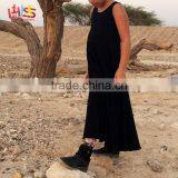Twirling Black Modern Girls Maxi Dress Latest Jeans Tops Girl Gowns thumbnail-2