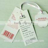 2017 China Factory Price Custom Printing Jeans Paper Hang Tag thumbnail-2