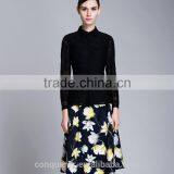 Spring Season Ladies Long Sleeve Elegant Lace Shirt thumbnail-3