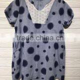 GZY Linen T-shirt Latest Shirt Designs for Women Wholesale China thumbnail-6