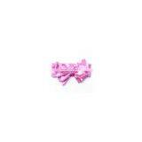 Polka Dots Baby Girl Headband Bow Design Handmade Head Accessories thumbnail-2