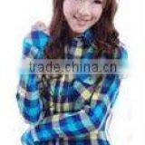 Custom Wholesale Mens Checked Shirts Long Sleeve Flannel Shirts thumbnail-5