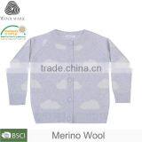 Children Cardigan Sweater Hot Sale, 100% Wool Latest Design Cardigan