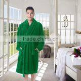 Microfiber Flannel Men's Bath Robes Men's Pajamas thumbnail-1