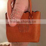 Wholesale Fashion Monogrammed Scalloped Purse thumbnail-2
