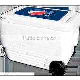 USA Made Igloo Wheelie Cool 38 Roller Cooler - 38 Quarts (53 Can Capacity), Ultratherm Insulated and Has Durable Wheels thumbnail-5