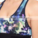 Factory Wholesale Athletic Print Yoga Fashion Comfortable Sports Bra thumbnail-3