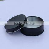 R1885H Black Matt Colour Round Tin Can 250ml Aluminium Tin Black thumbnail-1
