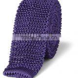 Solid Knit Silk Narrow Tie thumbnail-1
