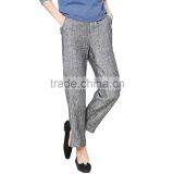 2016 Customized Women Stylish Breathable Linen Casual Pants Pattern thumbnail-1
