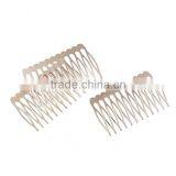Iron Based Alloy Hair Clips Findings Rectangle Rose Gold 64mm x 39mm thumbnail-3