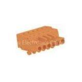 Orange 250V 6P or 2P - 24P MCS Connector With Spring Cage Clamp SP450/SP458 thumbnail-1