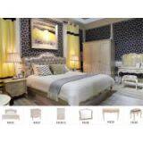 French Style White Furniture Mahogany Bedroom thumbnail-1