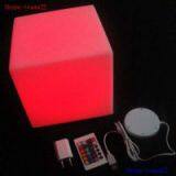 Waterproof Led Lighted Cube Sale Acrylic Chair thumbnail-3