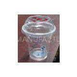 160ml Disposable Plastic Sundae Ice Cream Cups With Wide Ribs Cup