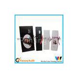 Square Logo Print Personized Cardboard Hair Packaging Boxes Support UV coating