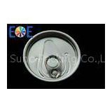 65mm PET Can Easy Open Can Lids Epoxy Phenolic Lacquer For Both Sides