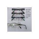 SEll Fashion ZENISHI Eyewear Frame More Colors Alloy Plastic Eyewear Glassesframe OEM Available