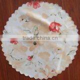 100% Polyester Cheap Round Tablecloths
