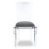 Eco-Friendly Lucite Chair Living Room Luxury Acrylic Wedding Chair Dining Chair thumbnail-3