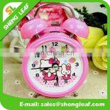 Hello Kitty Cute Small Alarm Clock Ringing the Bell Creative Cartoon Metal Clock thumbnail-3