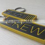 Custom 3d Soft Logo Pvc Key Chain Ring Holder thumbnail-3